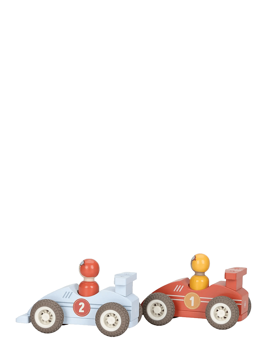 Little Dutch - Little Dutch - Pullback racecars w/each pegdoll FSC - leksaksbilar - multi - 3