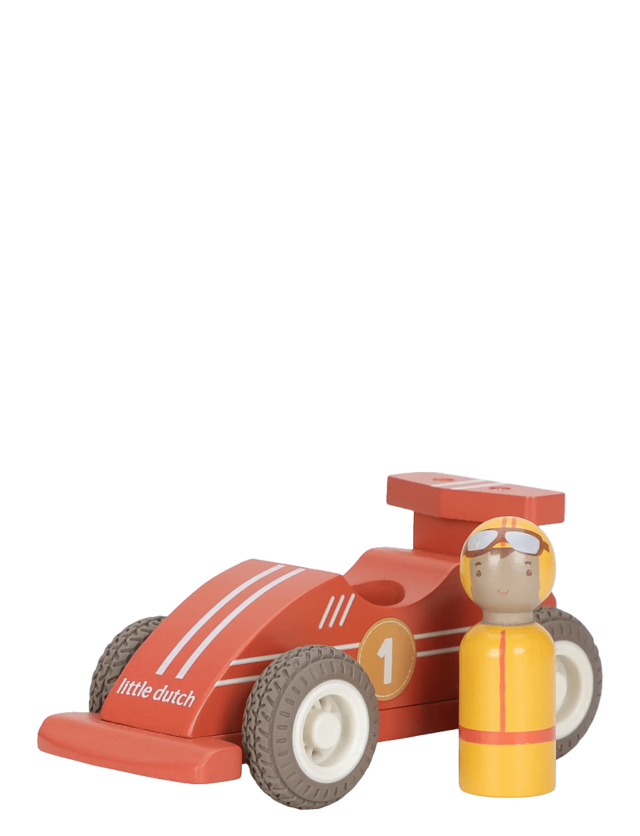 Little Dutch - Little Dutch - Pullback racecars w/each pegdoll FSC - leksaksbilar - multi - 4