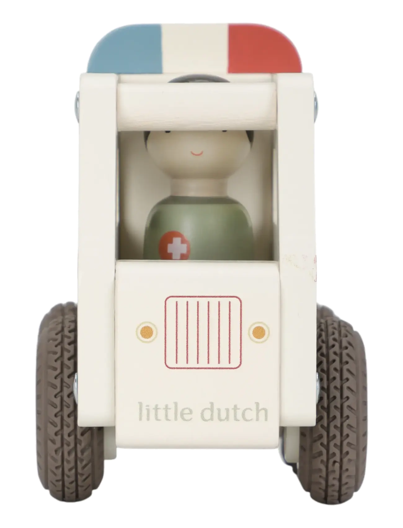 Little Dutch - Little Dutch - Ambulance w/1 pegdoll FSC - ambulancer - white - 4