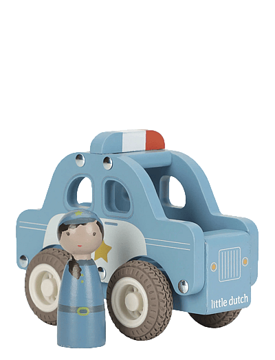 Little Dutch Little Dutch - Police car w/ 1 peg doll FSC - Polisbilar - BLUE / blue