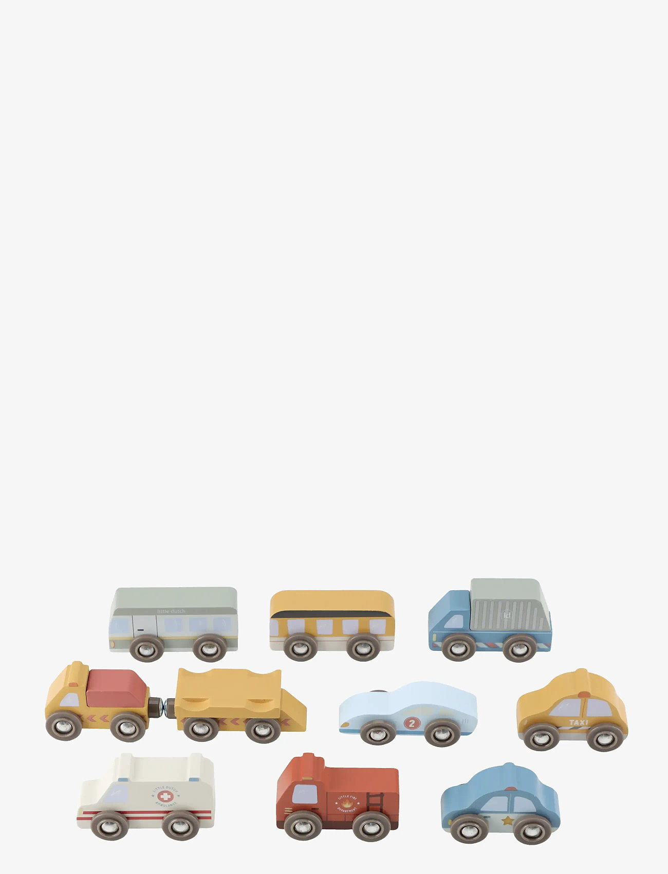 Little Dutch - Little Dutch - Vehicle set FSC - leksaksbilar - multi - 0