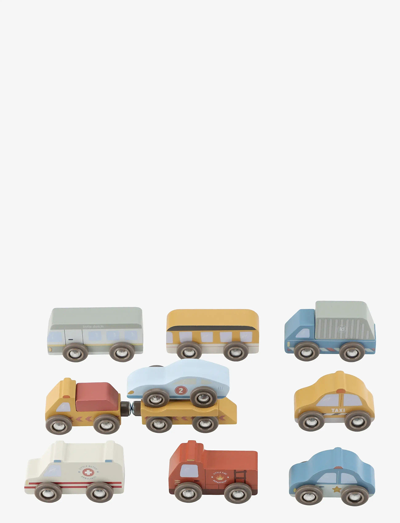 Little Dutch - Little Dutch - Vehicle set FSC - leksaksbilar - multi - 1