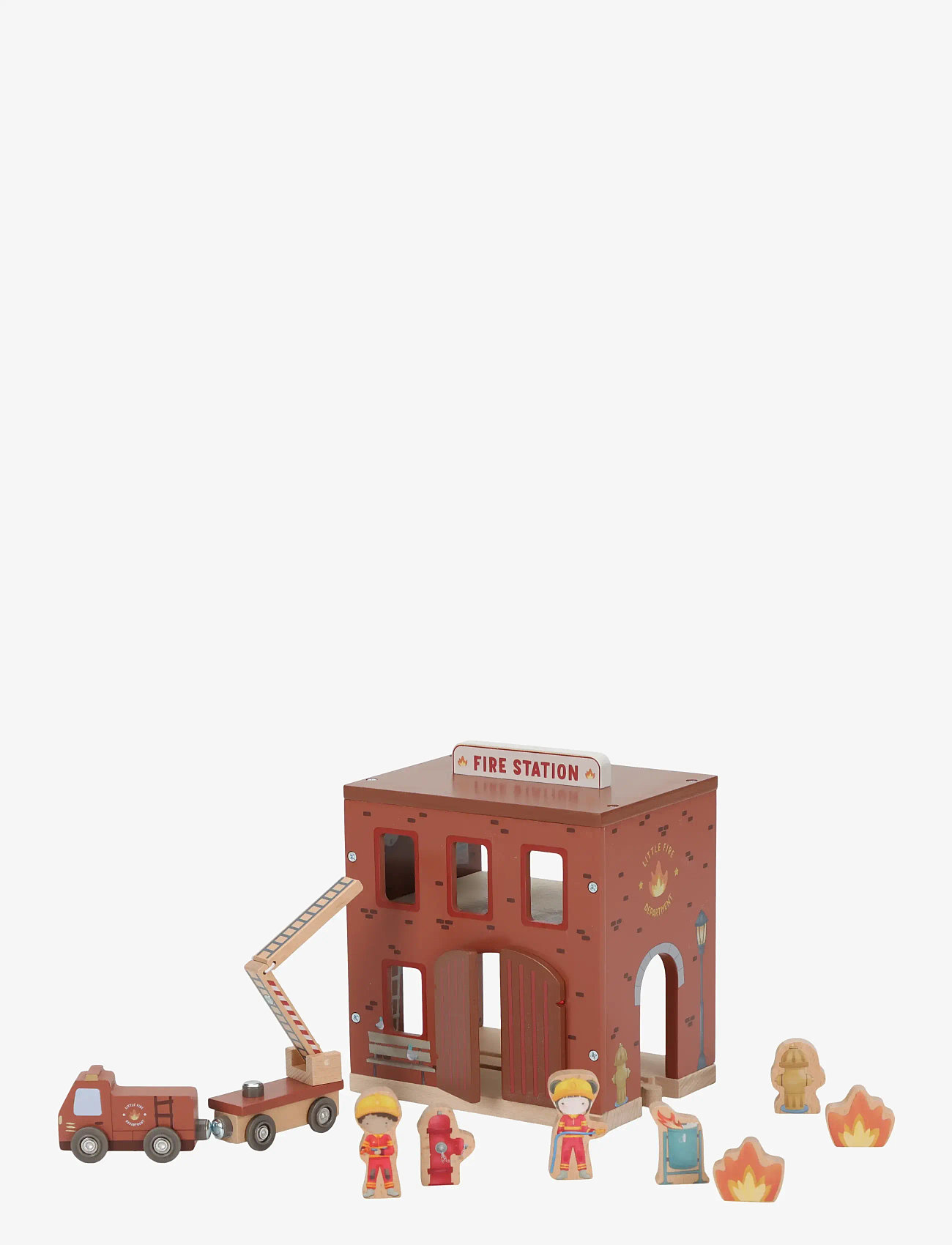 Little Dutch - Little Dutch - Firestation FSC - Žaidimų rinkiniai - red - 1