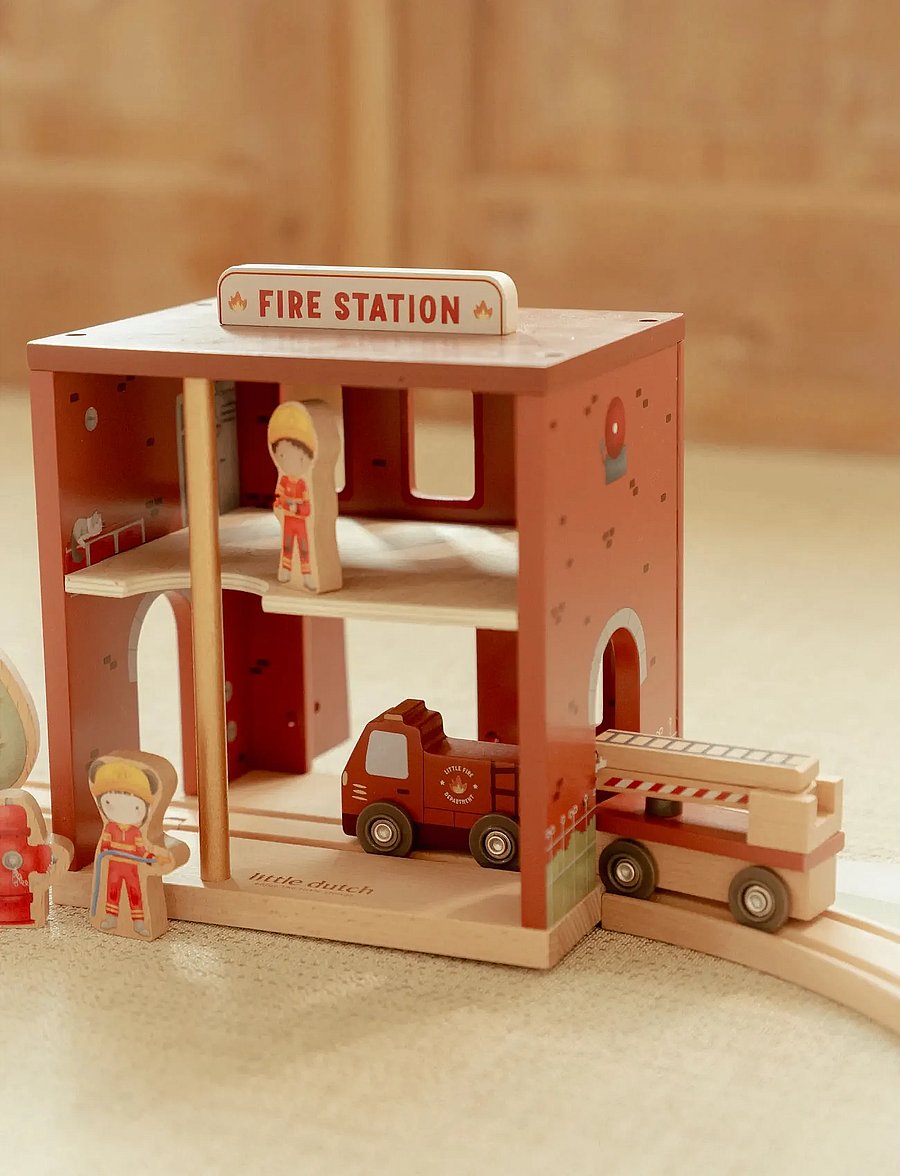 Little Dutch - Little Dutch - Firestation FSC - lekset - red - 0