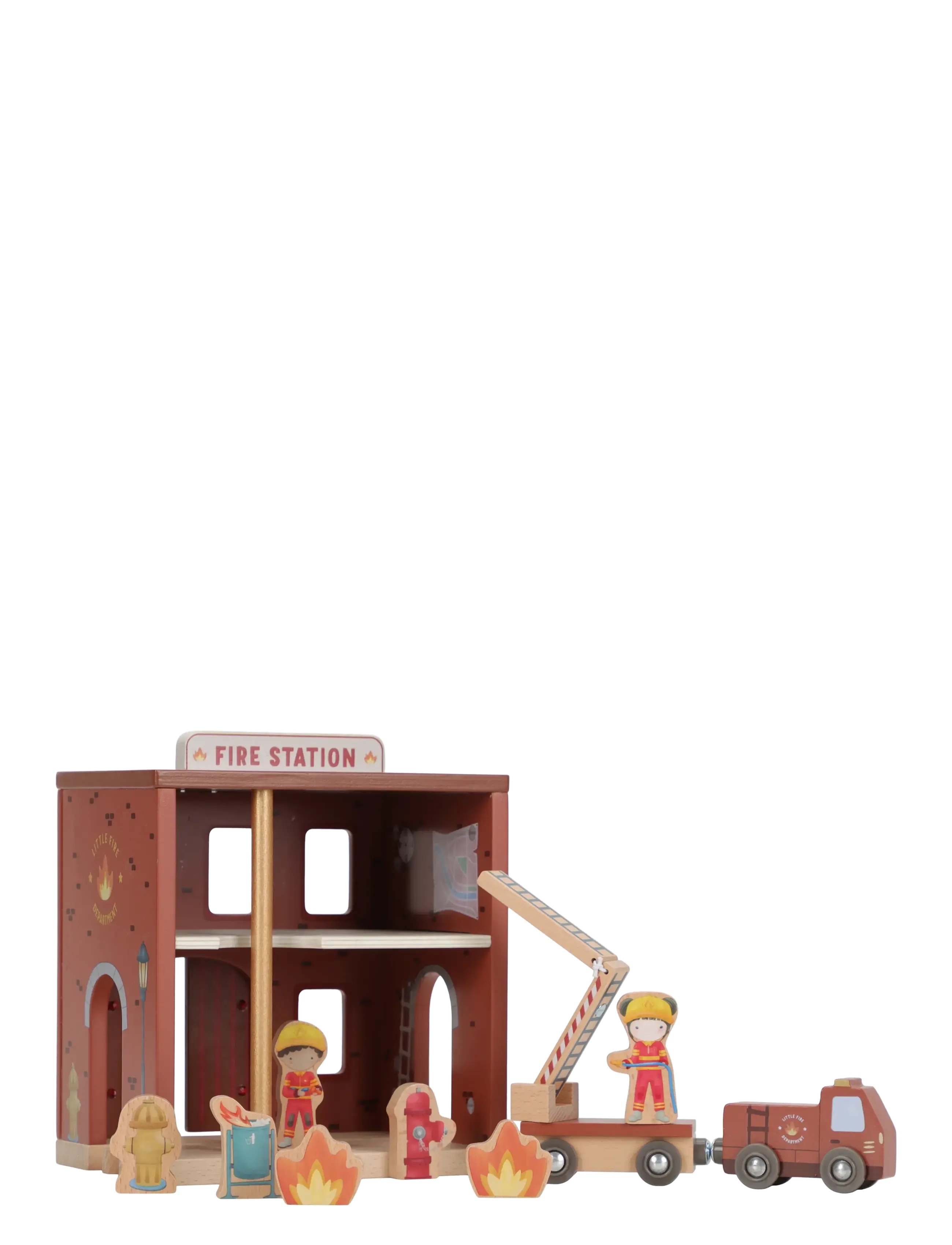 Little Dutch - Little Dutch - Firestation FSC - lekset - red - 2