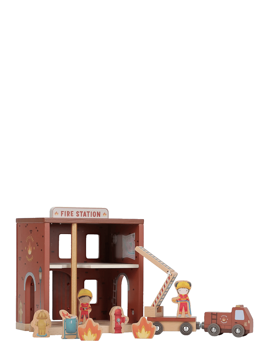 Little Dutch - Little Dutch - Firestation FSC - lekset - red - 2