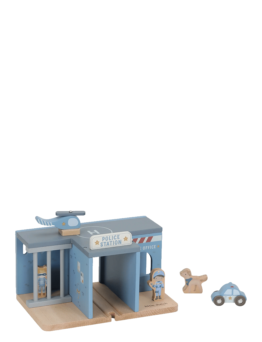 Little Dutch - Police station - lekset - blue - 2