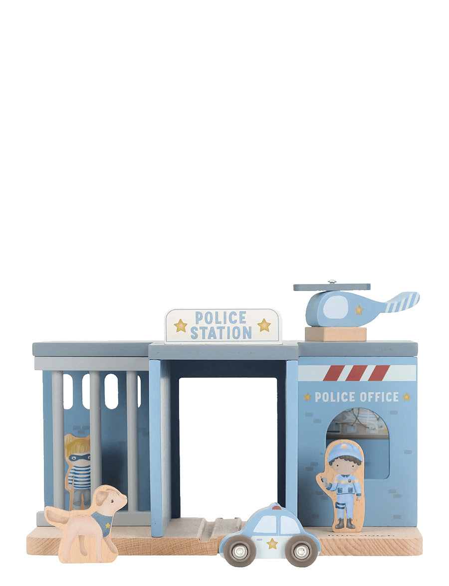 Little Dutch - Police station - lekset - blue - 3