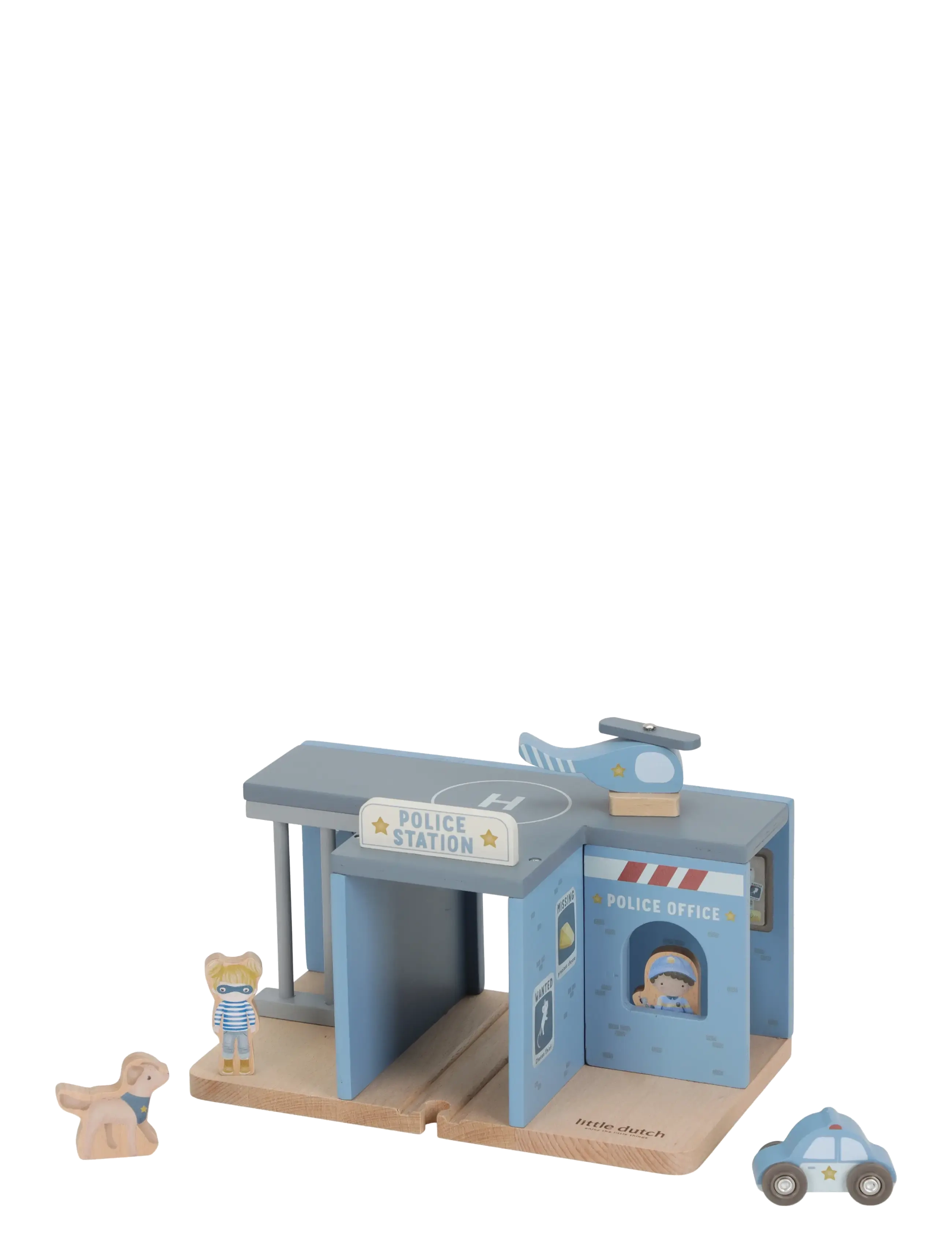 Little Dutch - Police station - lekset - blue - 4