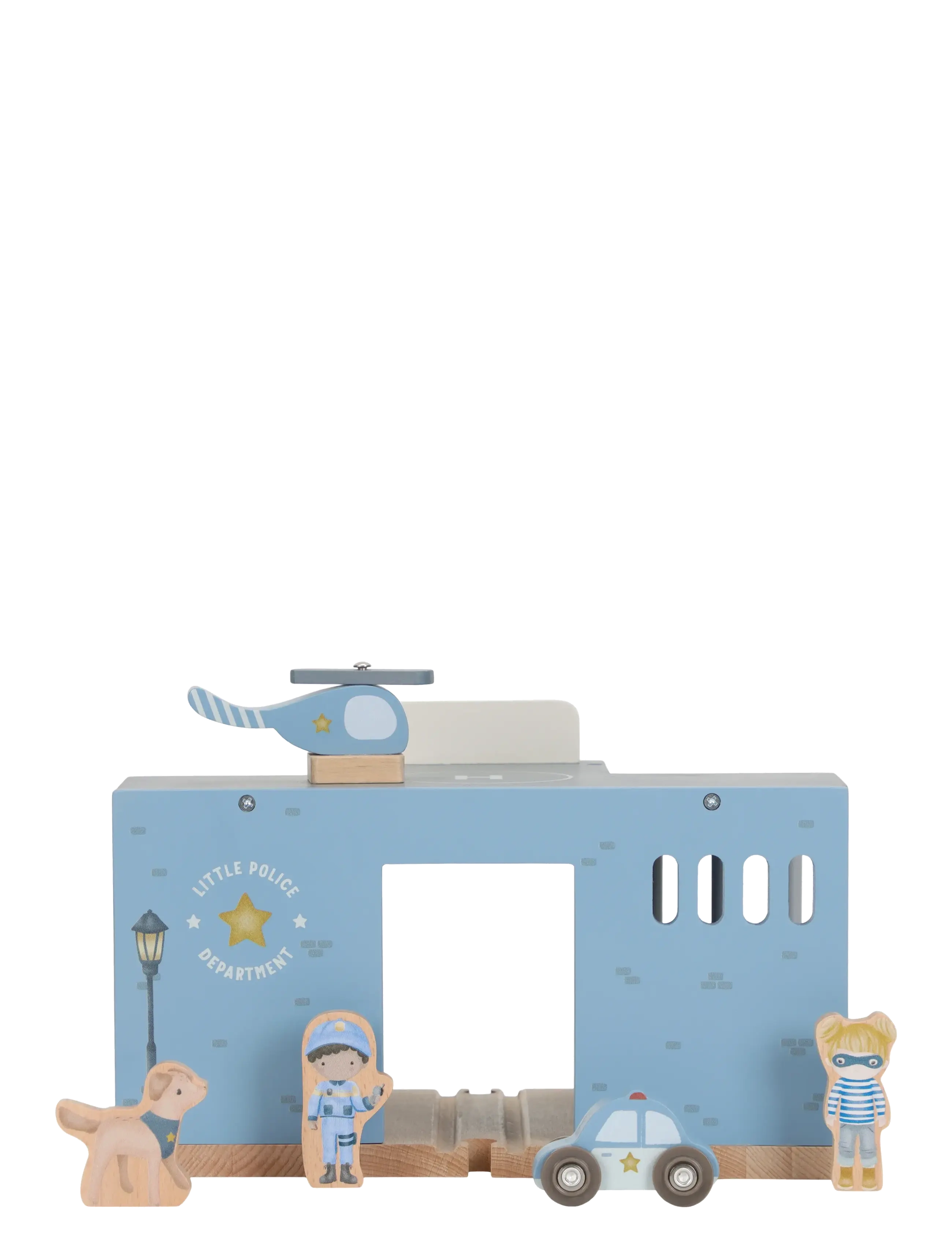 Little Dutch - Police station - lekset - blue - 5