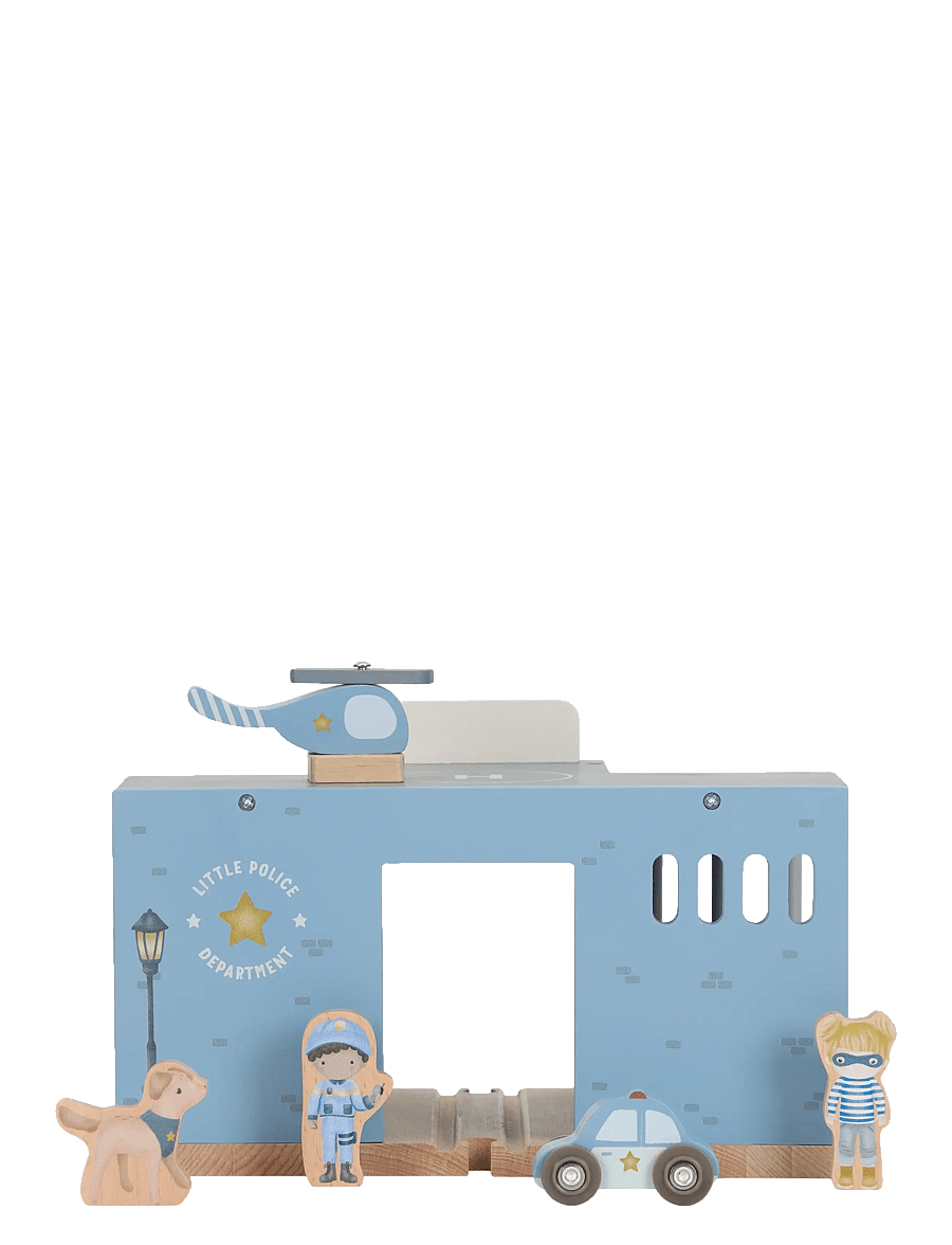 Little Dutch - Police station - lekset - blue - 5