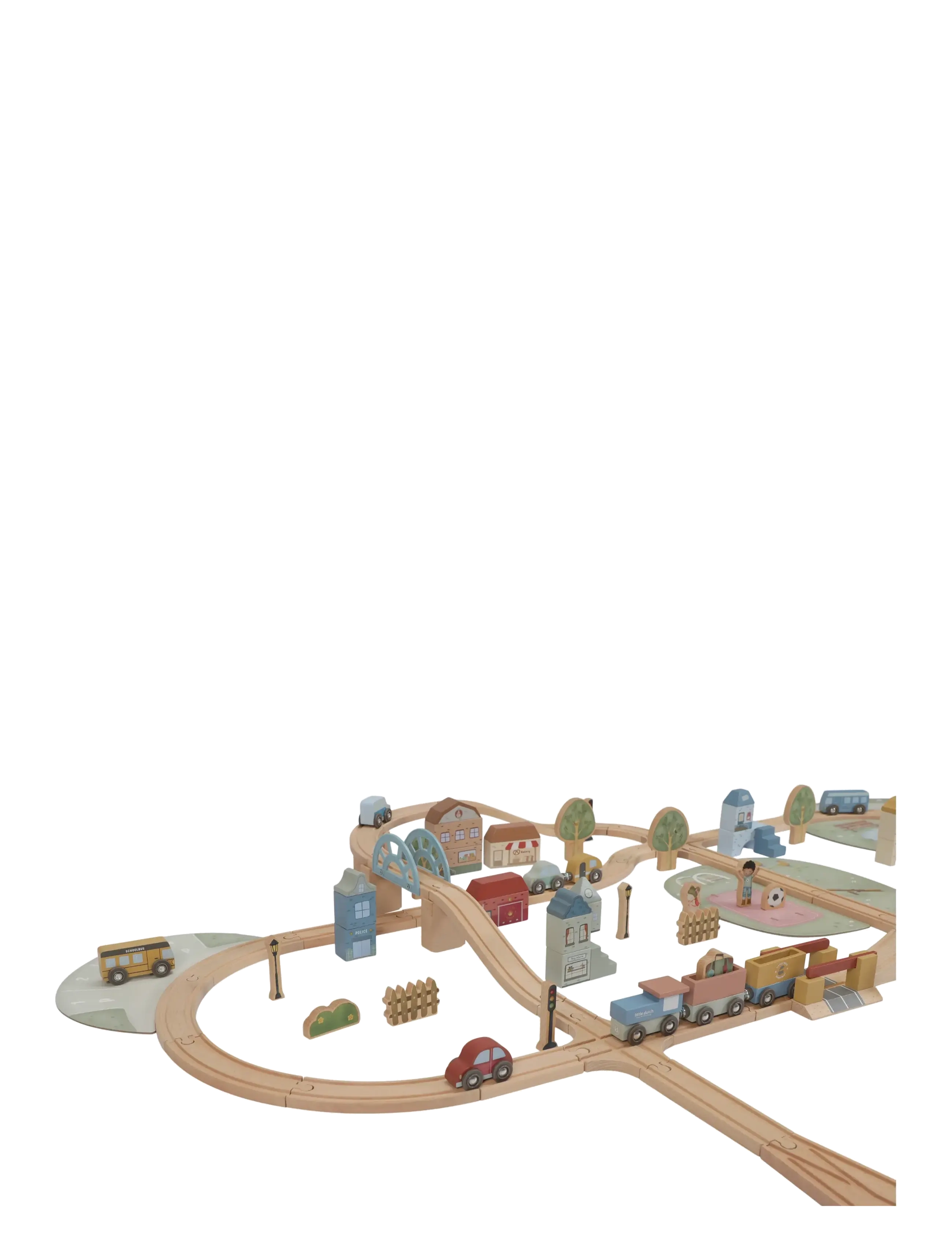 Little Dutch Trainset 114 pcs - Leksaker - MULTI / multi