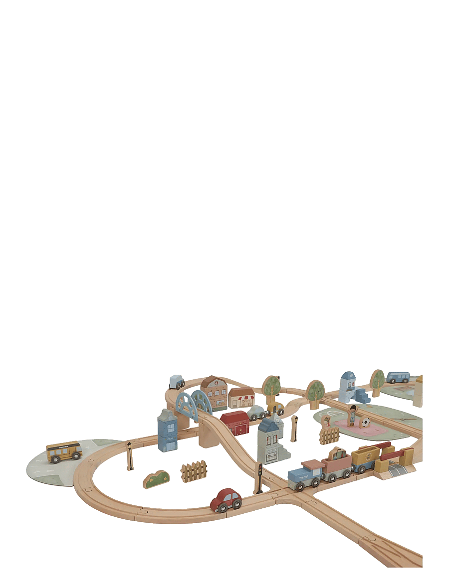 Little Dutch - Trainset 114 pcs - tåg - multi - 1