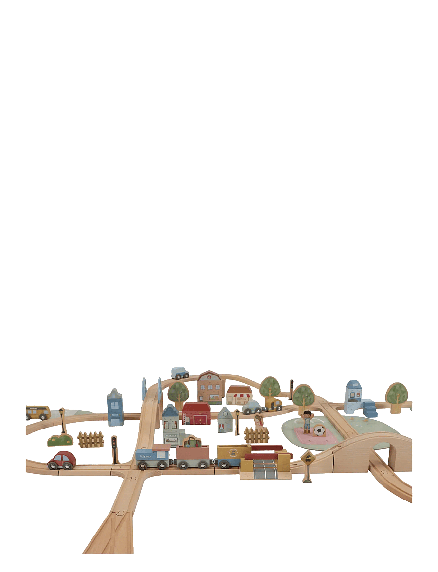Little Dutch - Trainset 114 pcs - tåg - multi - 3
