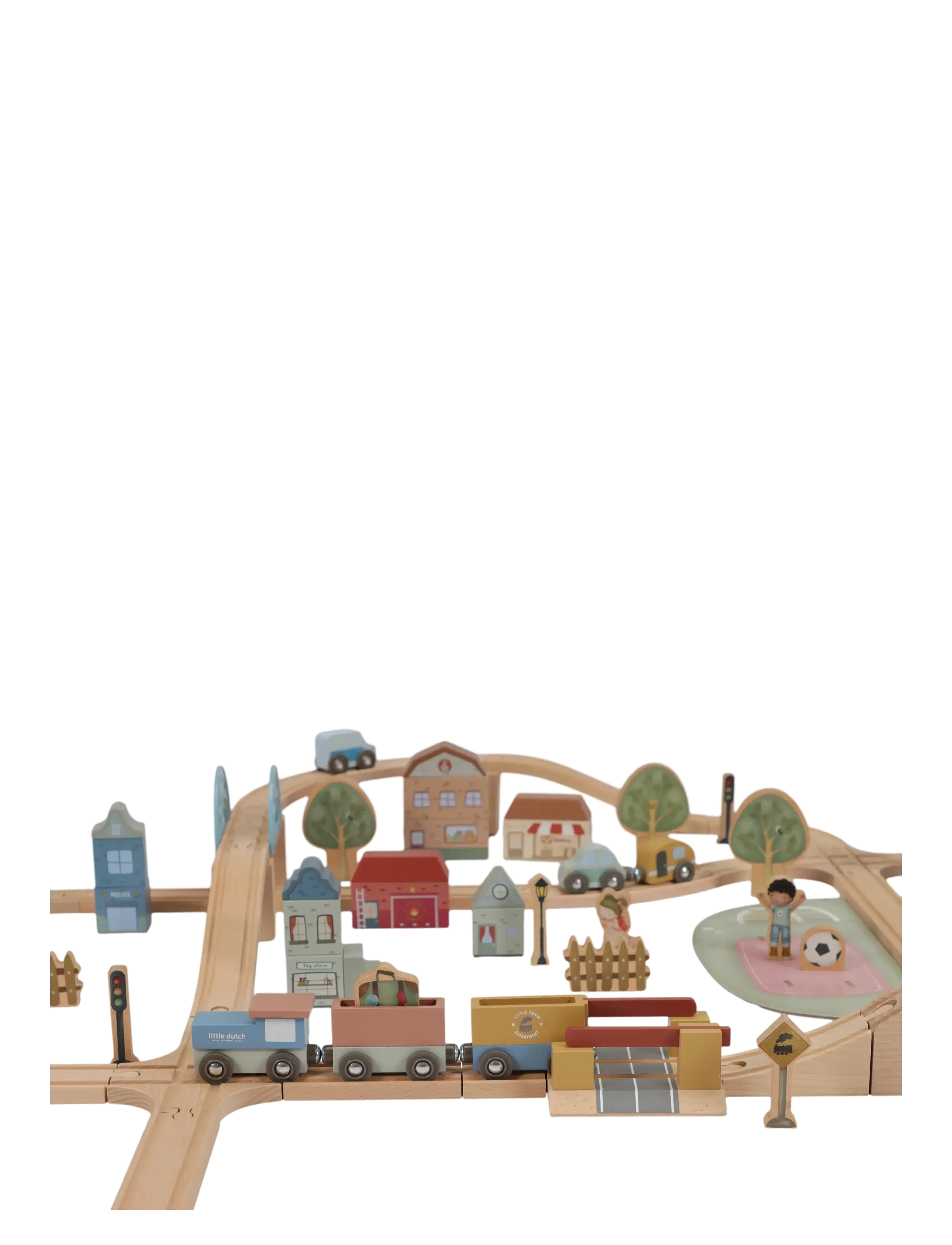 Little Dutch - Trainset 114 pcs - multi - 4