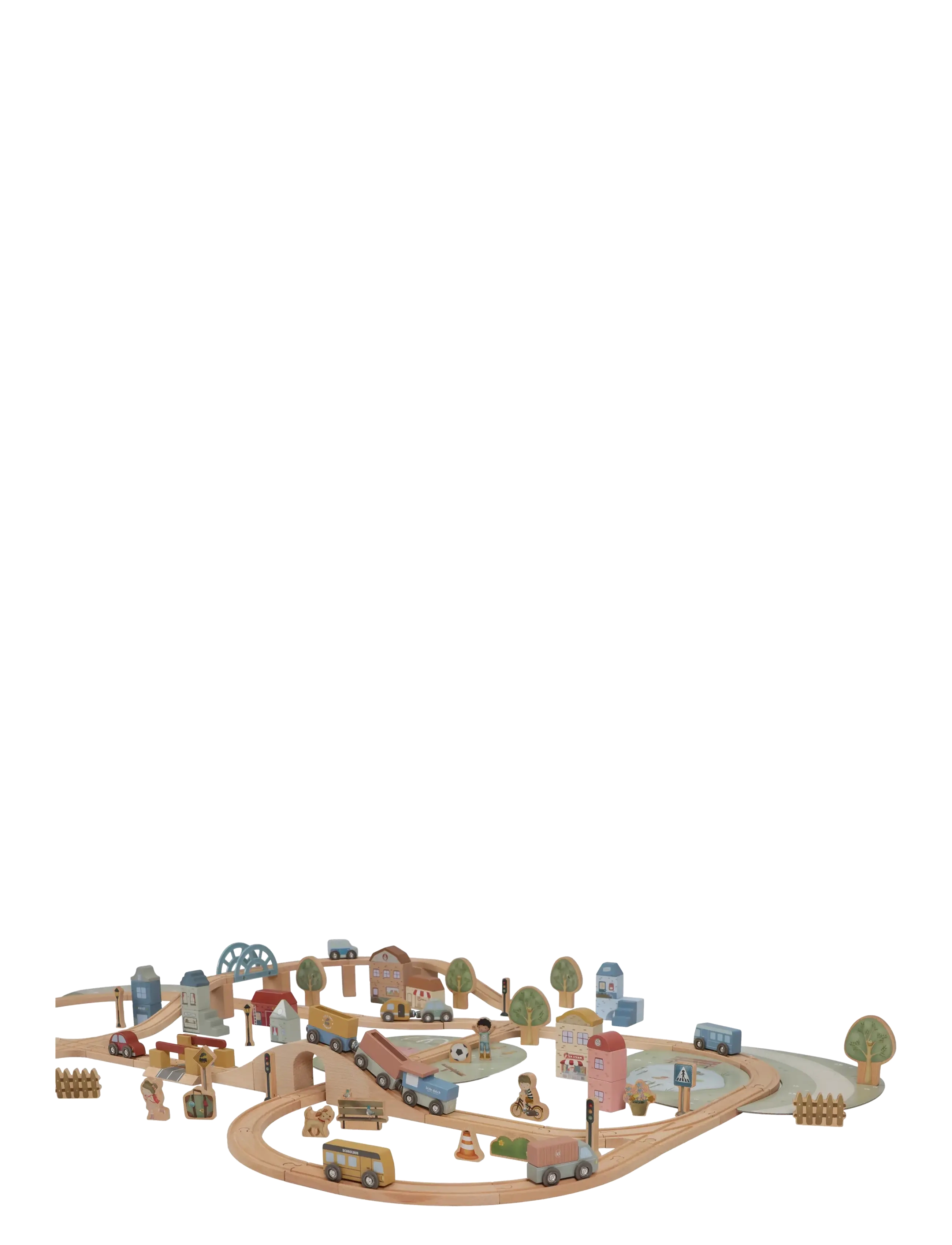 Little Dutch - Trainset 114 pcs - tåg - multi - 5