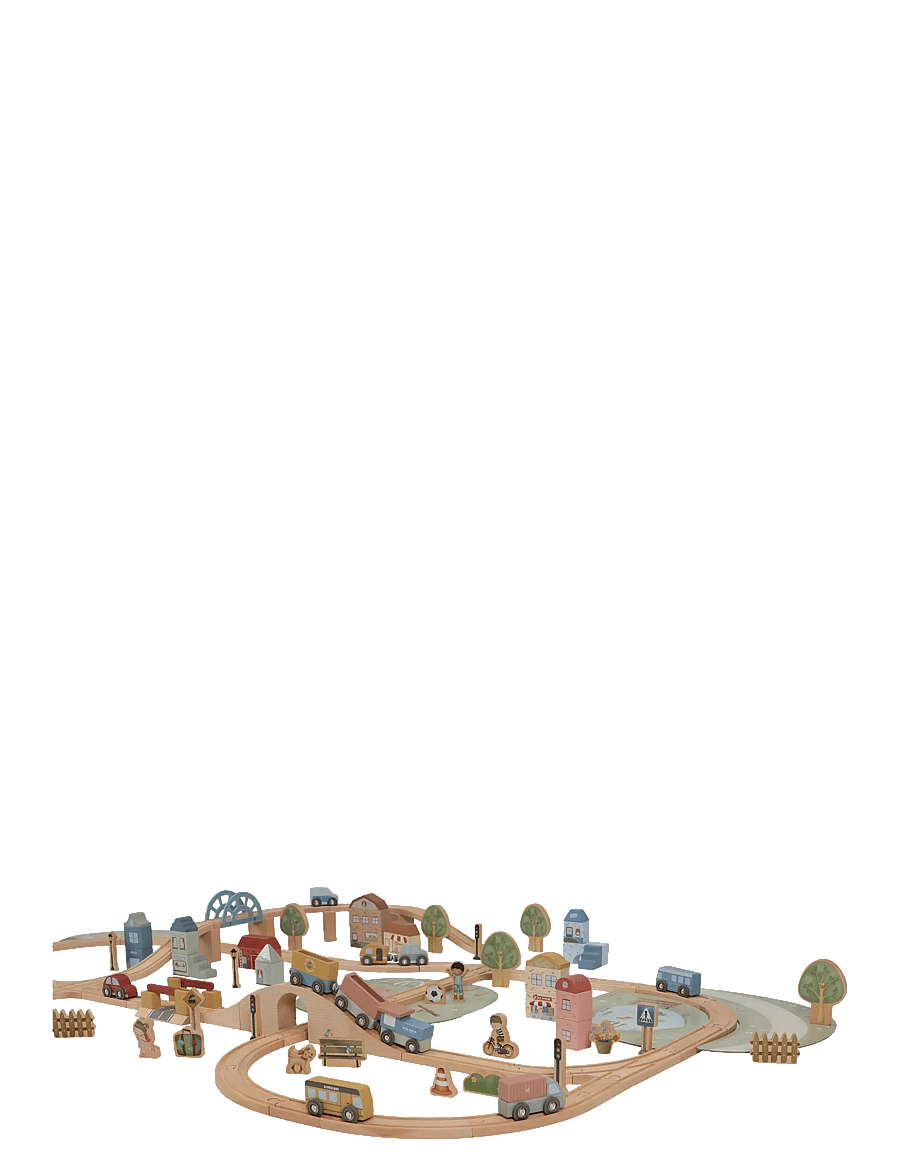 Little Dutch - Trainset 114 pcs - tåg - multi - 5