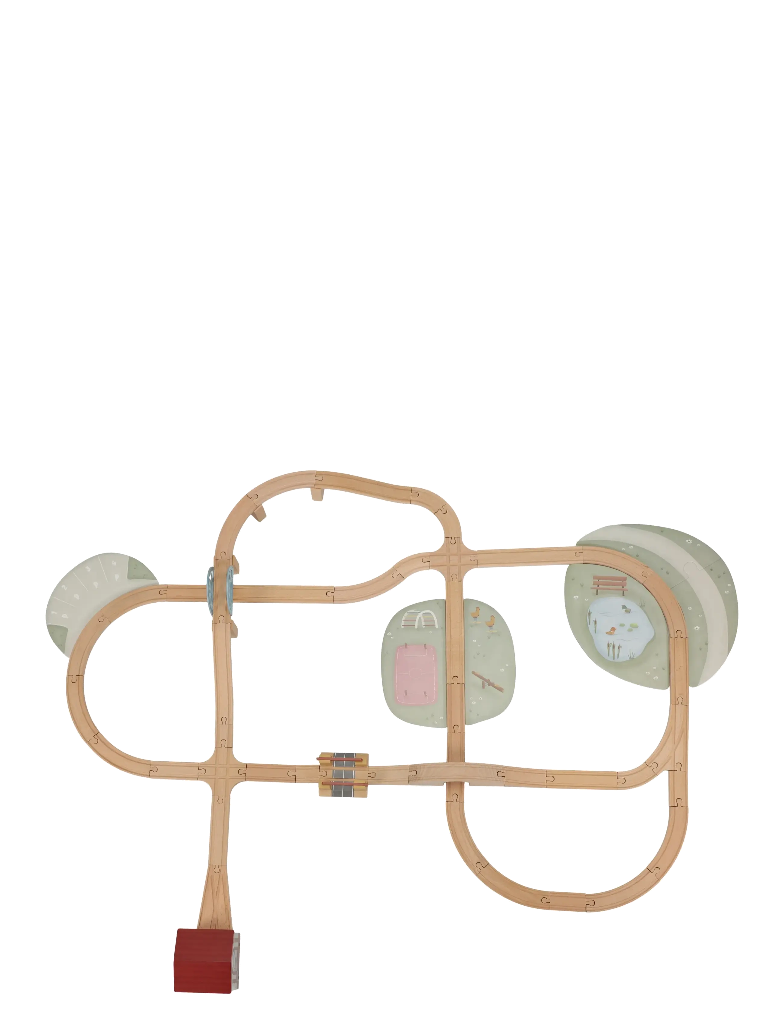 Little Dutch - Trainset 114 pcs - multi - 5