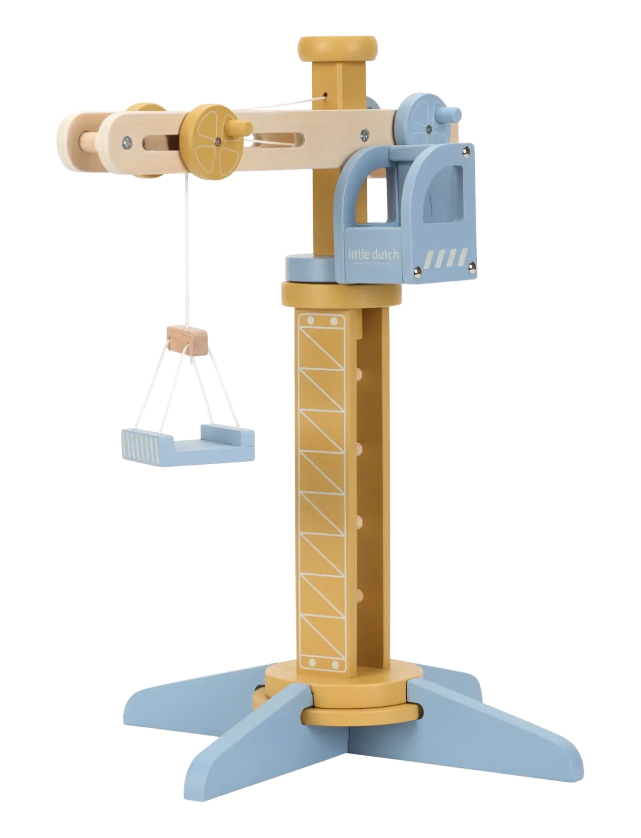 Little Dutch - Crane set met traintrack - multi - 2