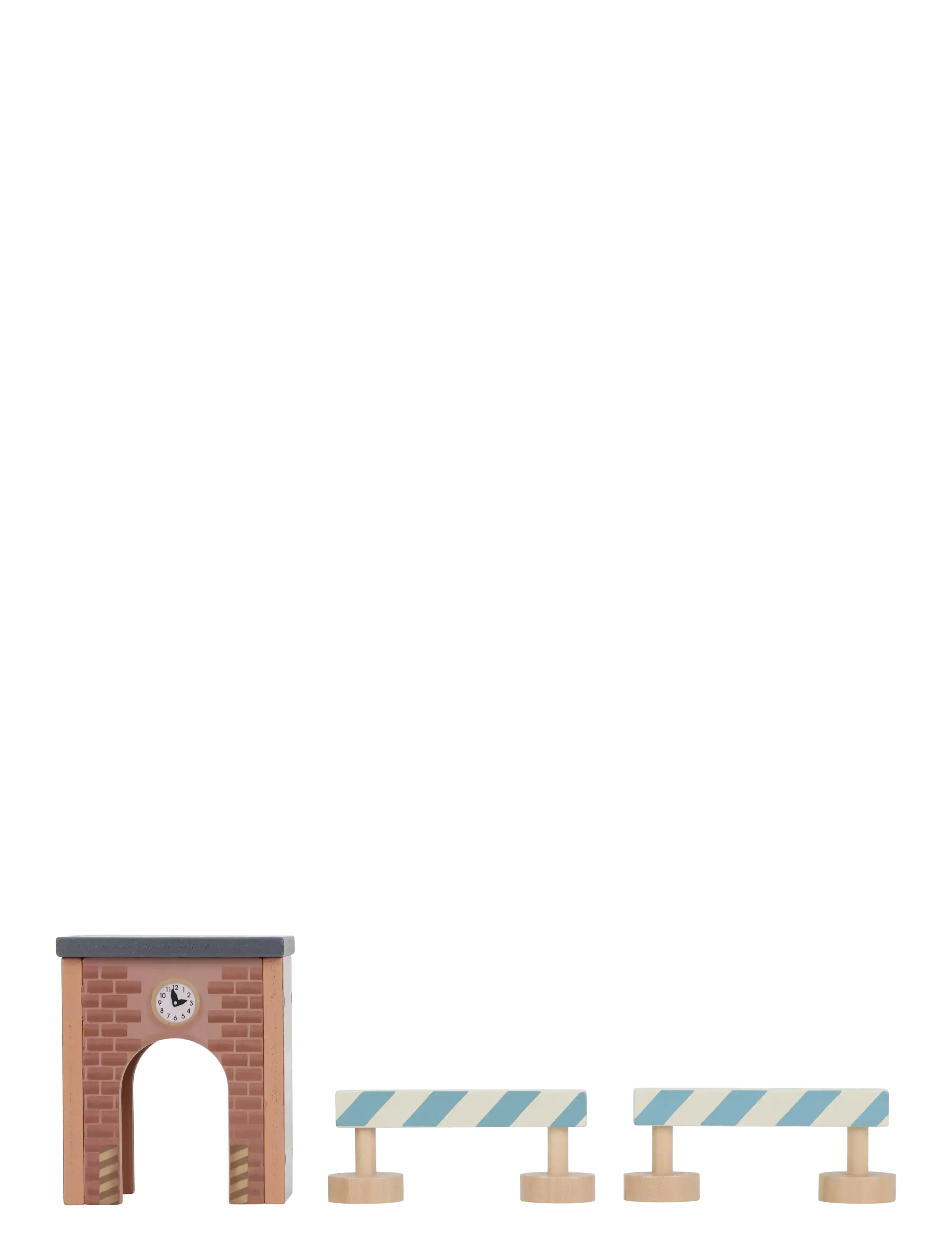 Little Dutch - Crane set met traintrack - multi - 3