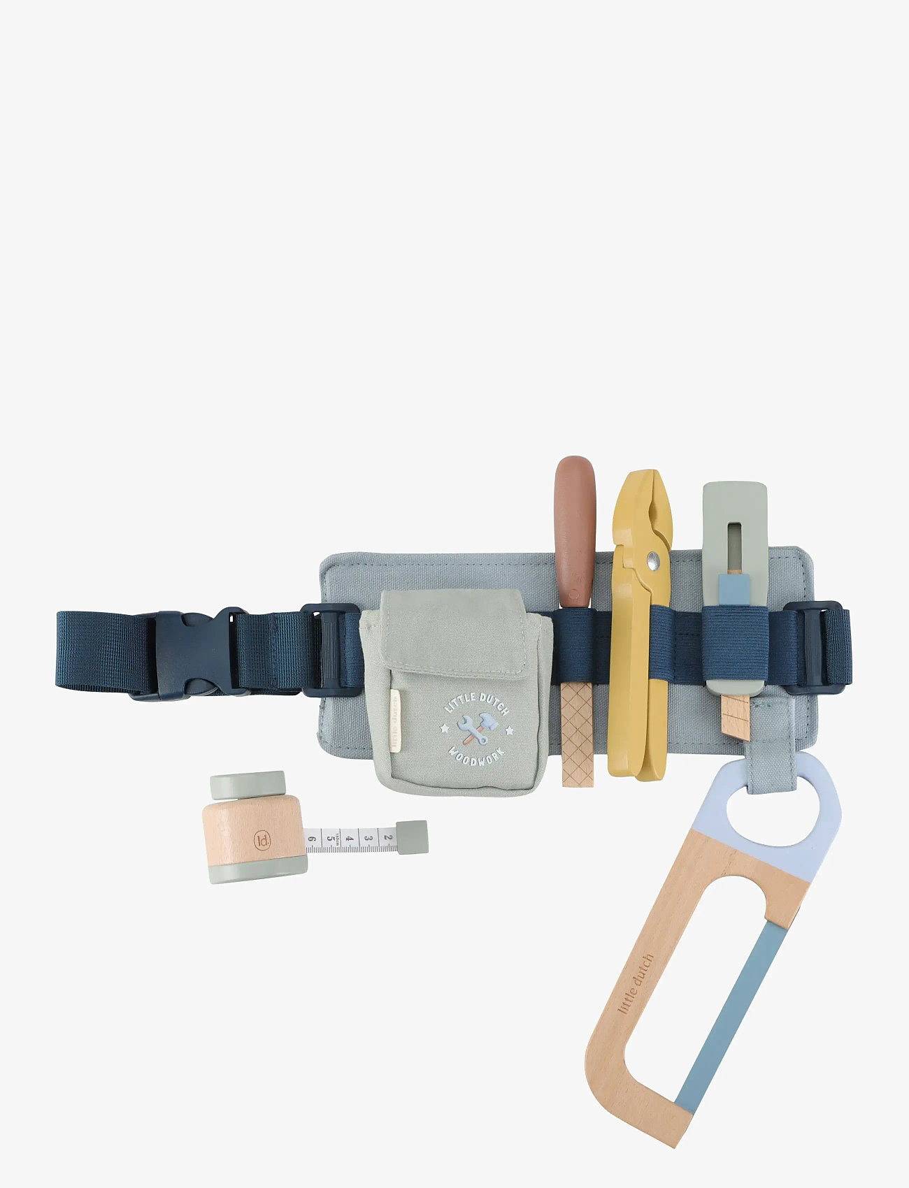Little Dutch - Little Dutch - Toolbelt FSC - legetøjsværktøj - blue - 0