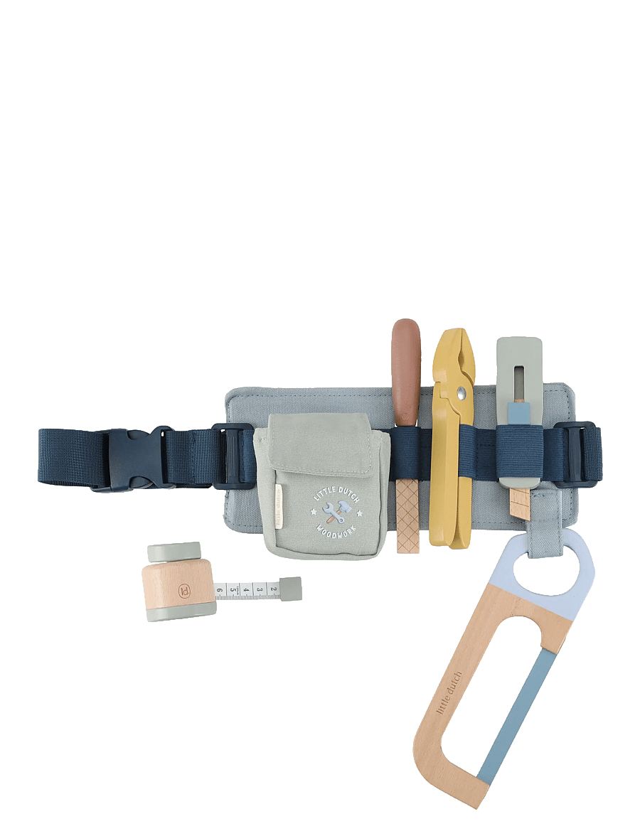 Little Dutch - Little Dutch - Toolbelt FSC - leksaksverktyg - blue - 0