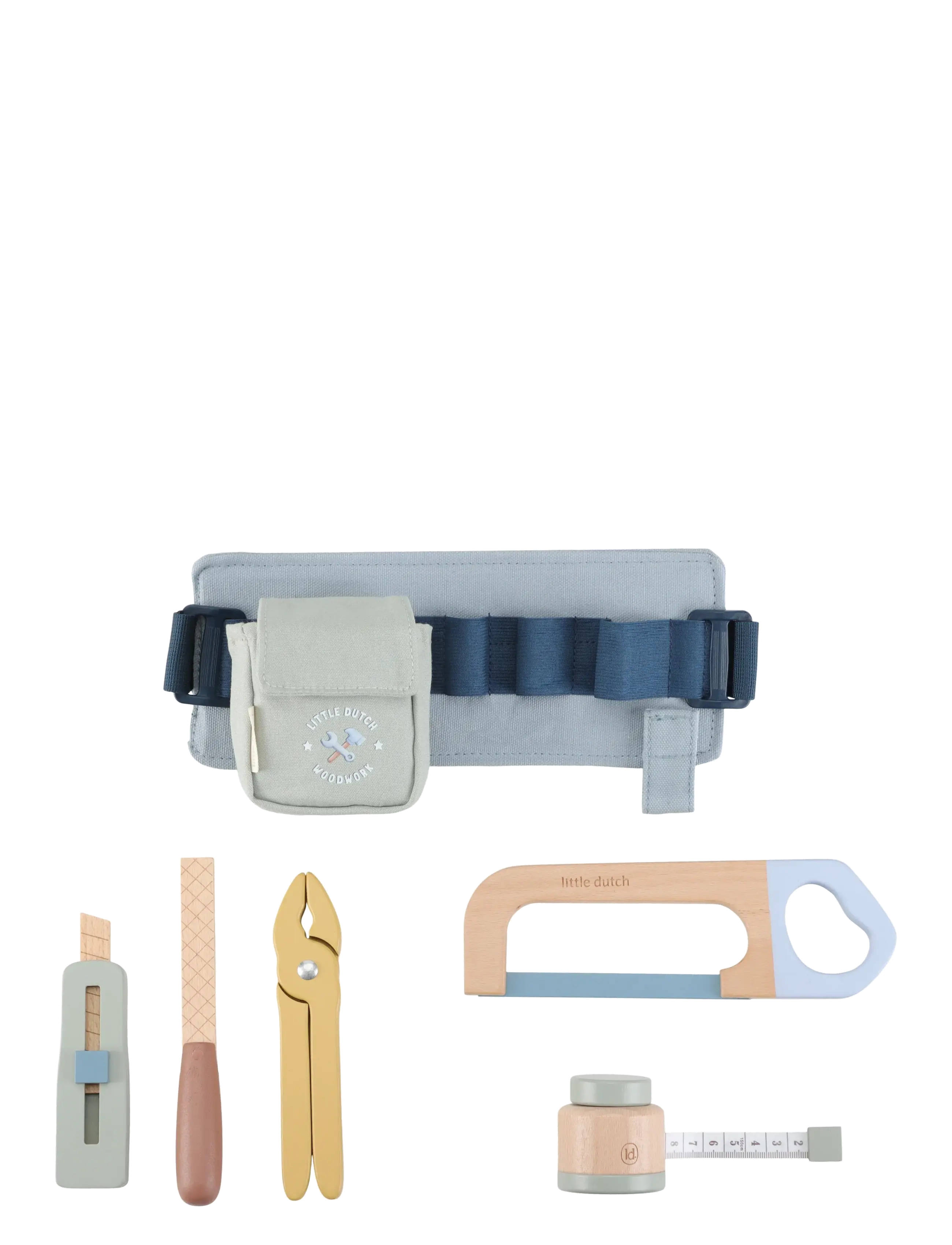 Little Dutch - Little Dutch - Toolbelt FSC - legetøjsværktøj - blue - 1