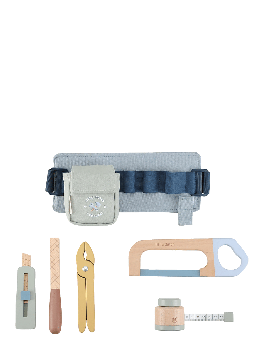 Little Dutch - Little Dutch - Toolbelt FSC - leksaksverktyg - blue - 1