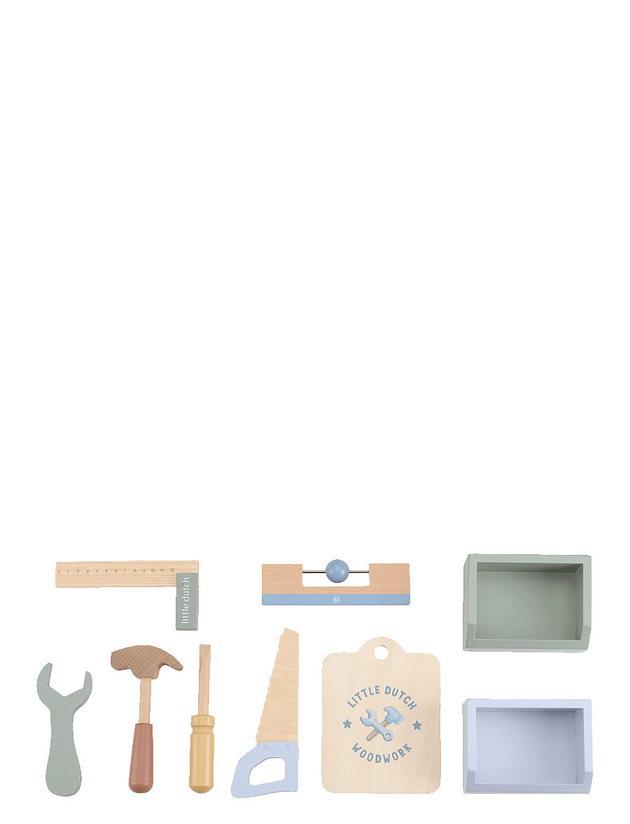 Little Dutch - Workbench - leksaksverktyg - blue - 3