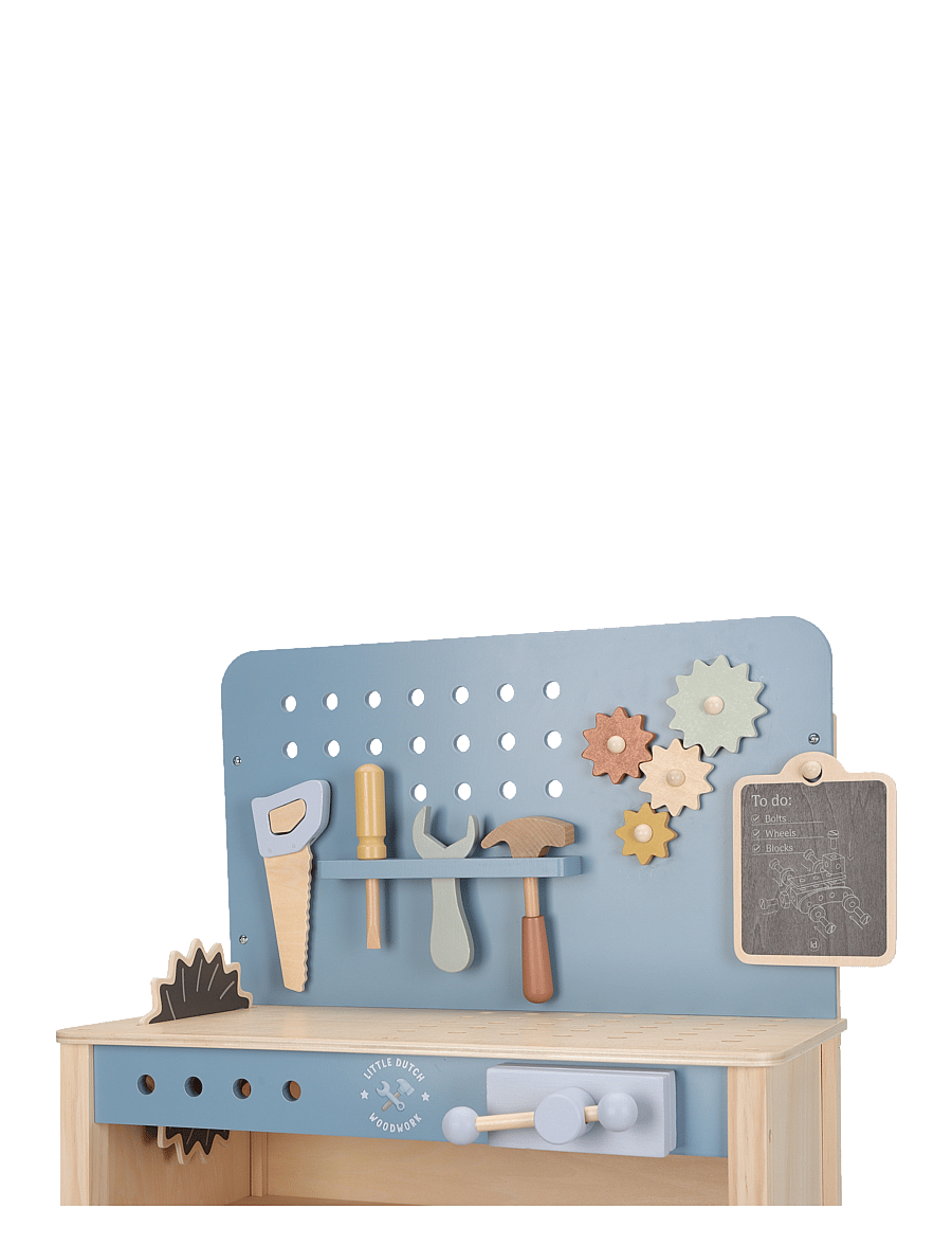 Little Dutch - Workbench - leksaksverktyg - blue - 5