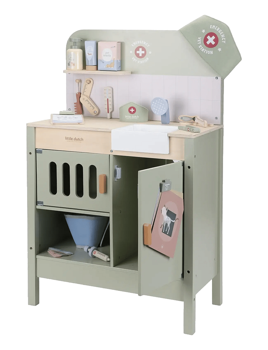 Little Dutch - Vet set - doktorsset - green - 1