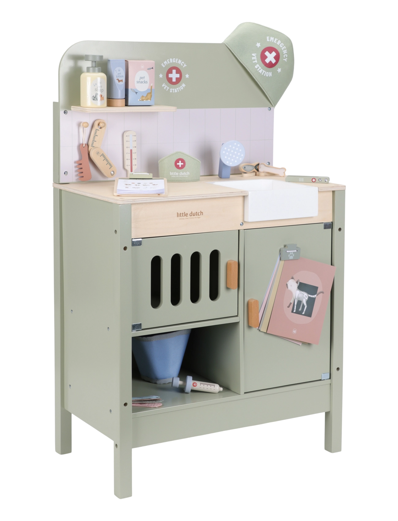 Little Dutch - Vet set - doktorsset - green - 4