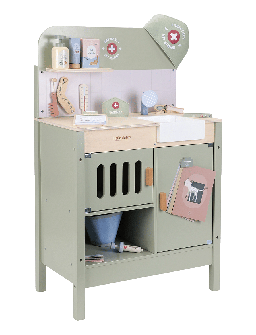 Little Dutch - Vet set - doktorsset - green - 4