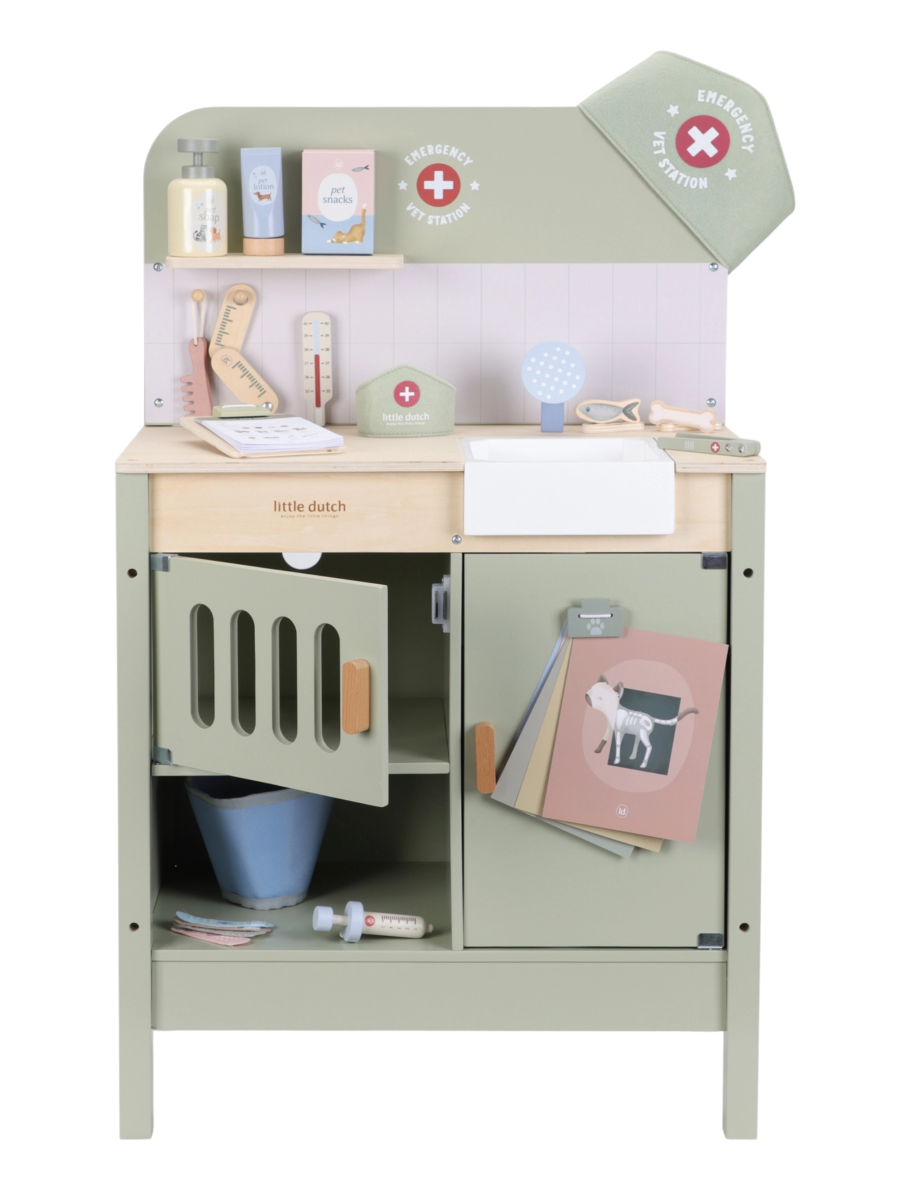 Little Dutch - Vet set - doktorsset - green - 5