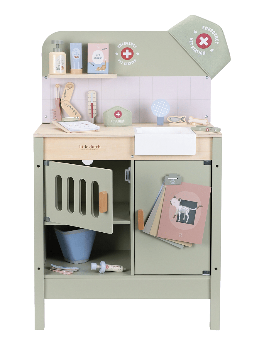 Little Dutch - Vet set - doktorsset - green - 5