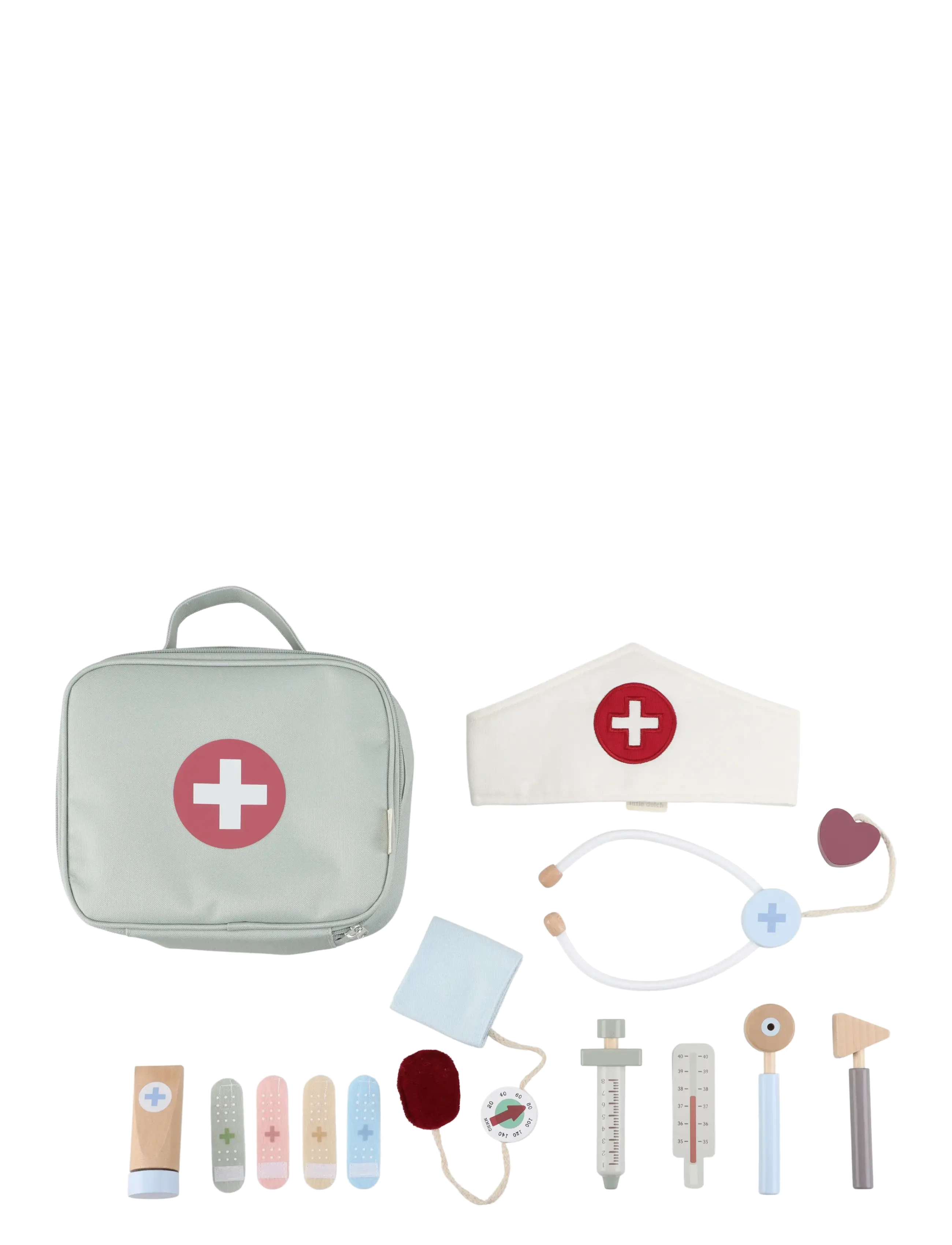 Little Dutch - Little Dutch - Doctorset FSC - doktorsset - green - 2