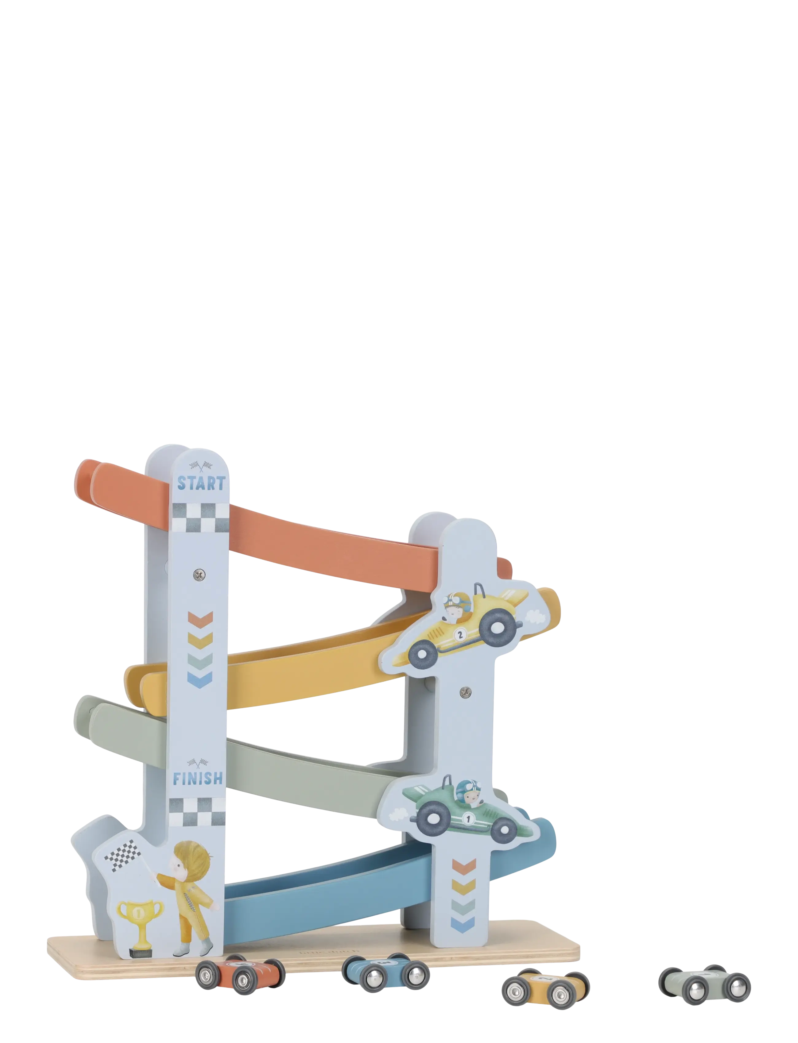 Little Dutch Ramp Racer - Leksaker - RED, BLUE, YELLOW, GREEN / blue