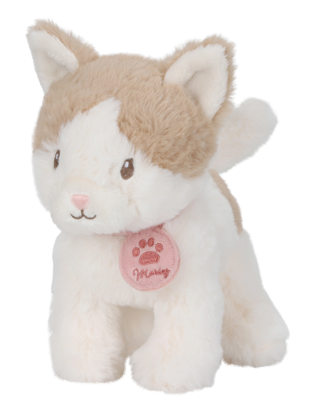 Little Dutch - Plush cat Marley in bag - mjukisdjur - white - 2