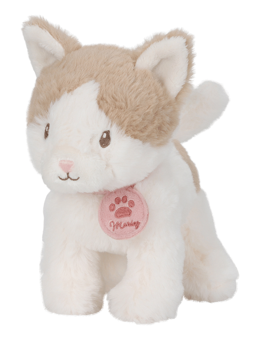 Little Dutch - Plush cat Marley in bag - mjukisdjur - white - 2