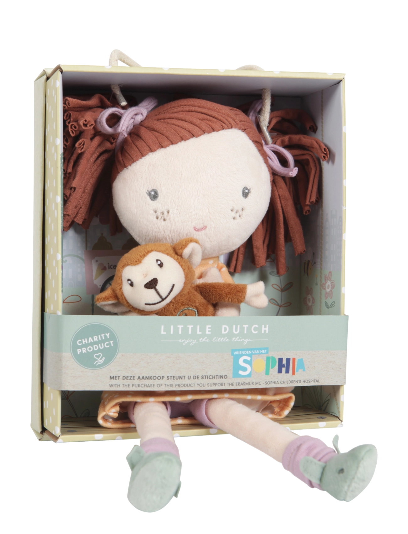 Little Dutch - Cuddle doll Sophia 35cm - dukker - multi - 3