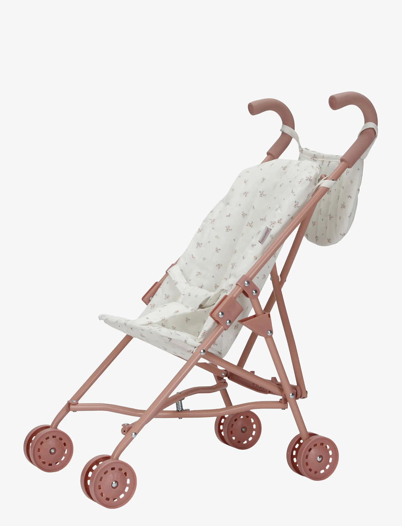 Little Dutch - Little Dutch - Metal Doll Stroller - dockvagnar - pink - 0