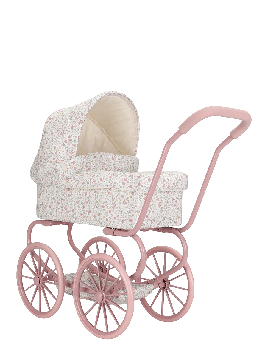 Little Dutch - Doll pram - dukkevogne - pink - 1