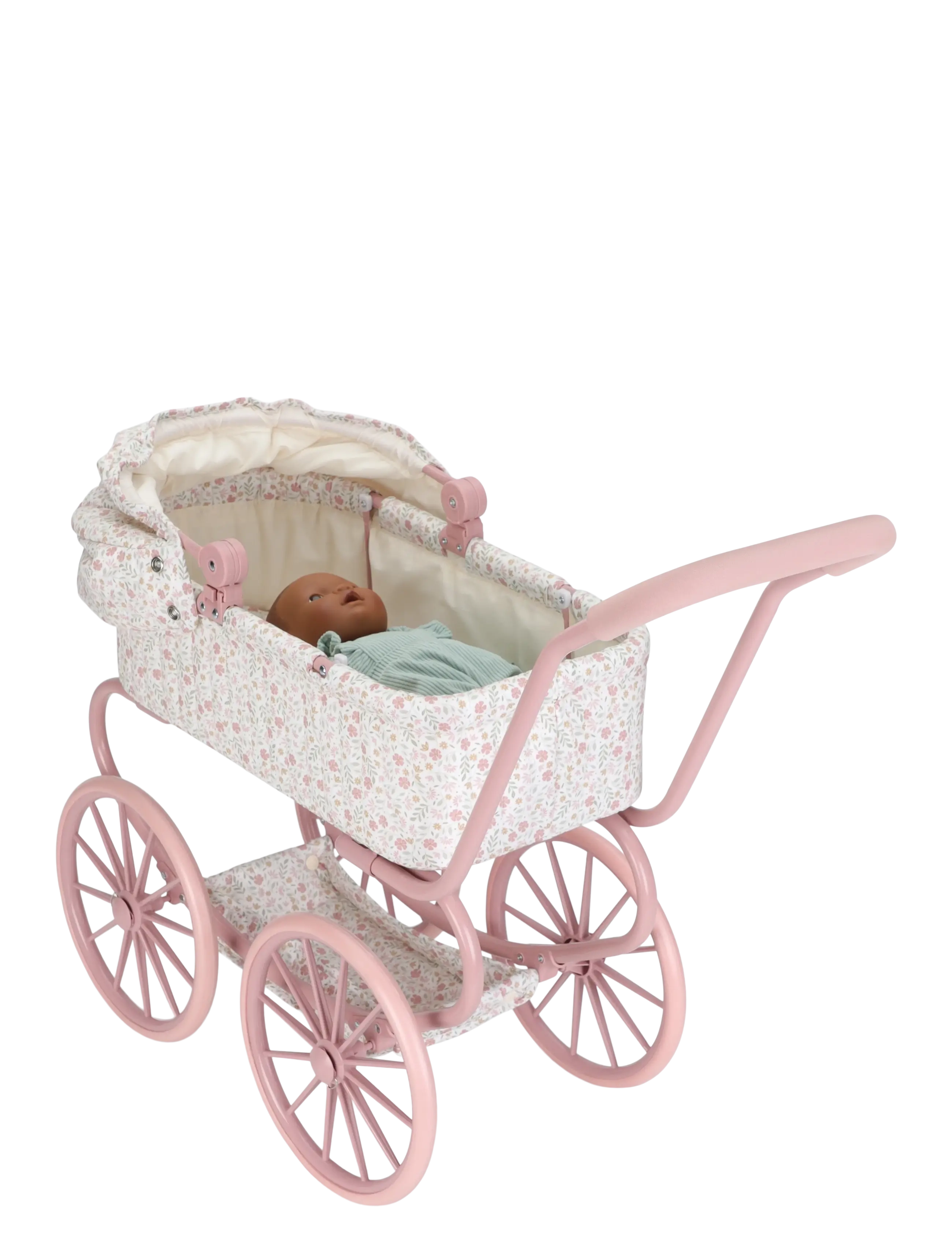 Little Dutch - Doll pram - dukkevogne - pink - 2