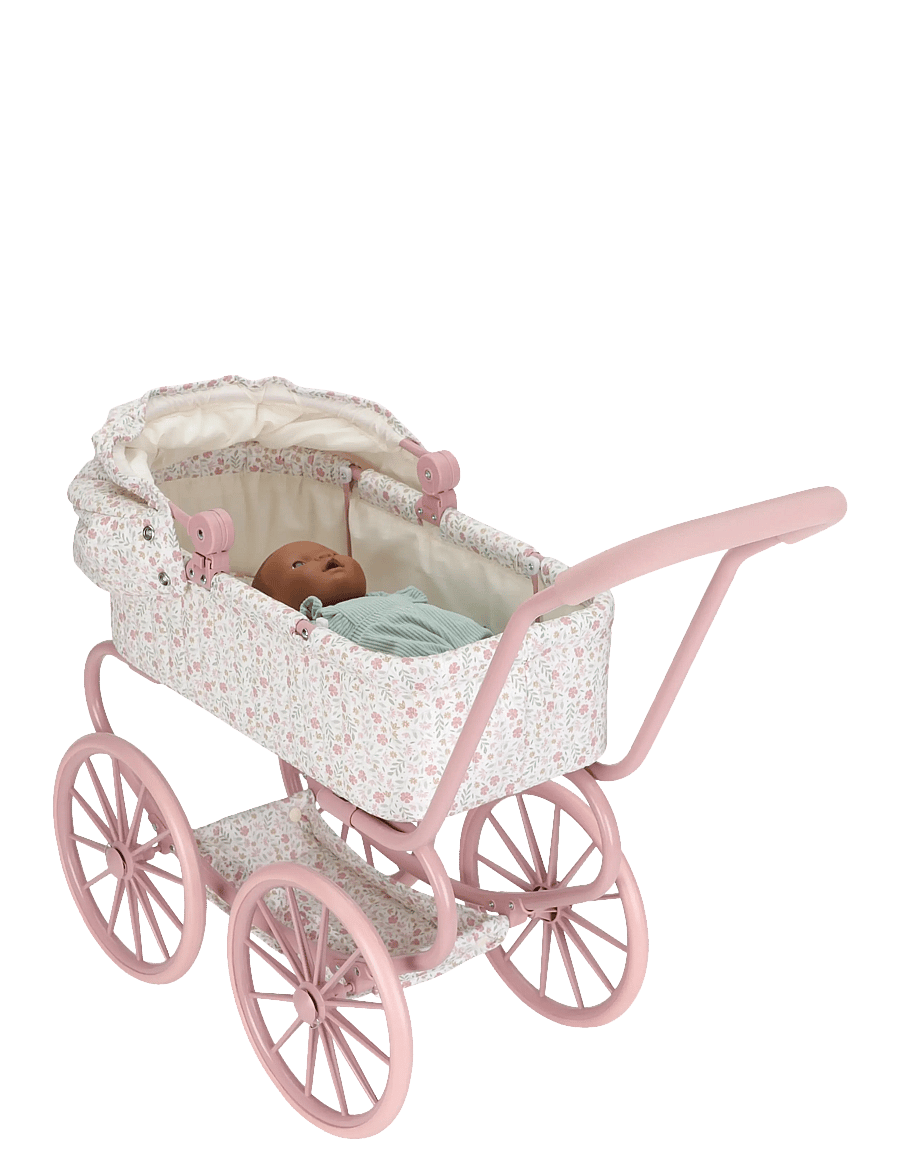 Little Dutch - Doll pram - dukkevogne - pink - 2