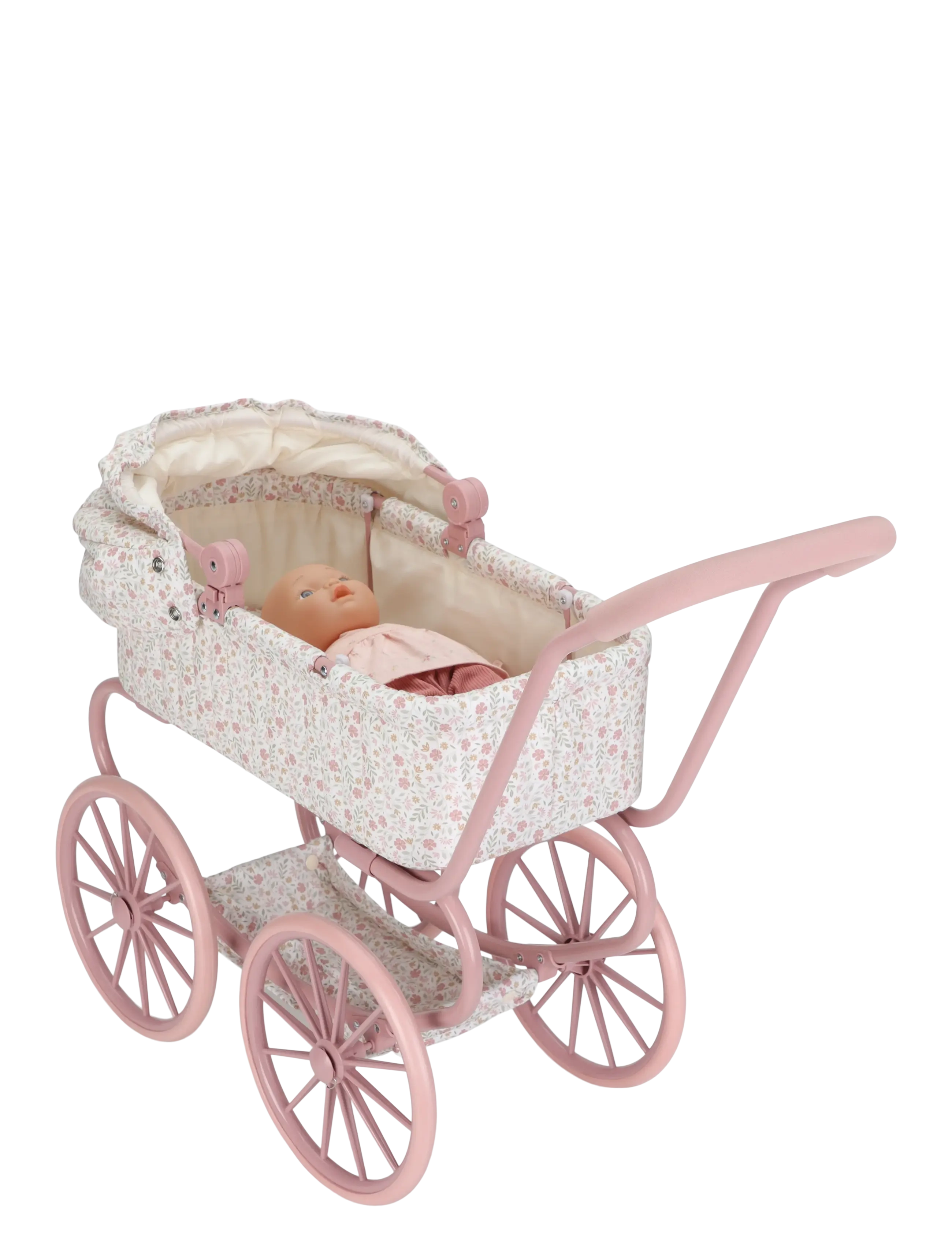 Little Dutch - Doll pram - dukkevogne - pink - 3