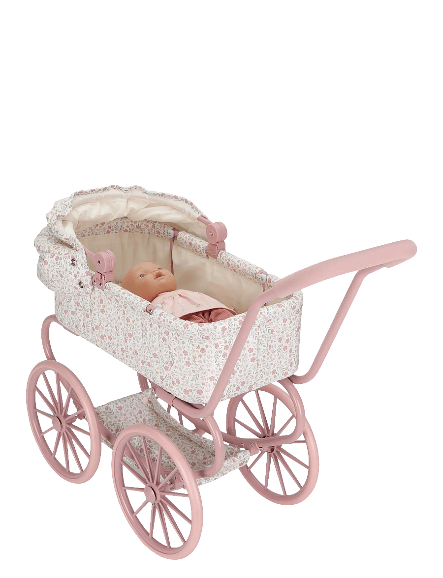 Little Dutch - Doll pram - dukkevogne - pink - 3