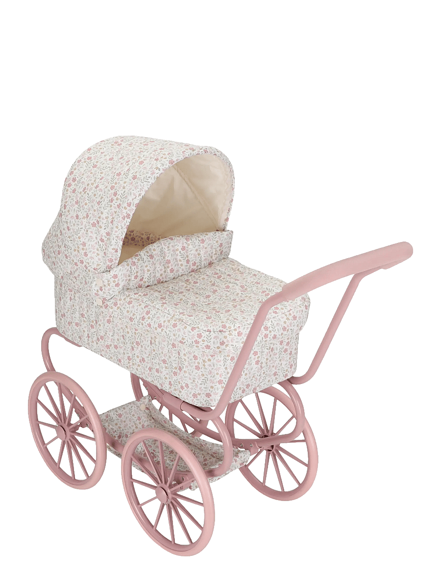 Little Dutch - Doll pram - dukkevogne - pink - 5