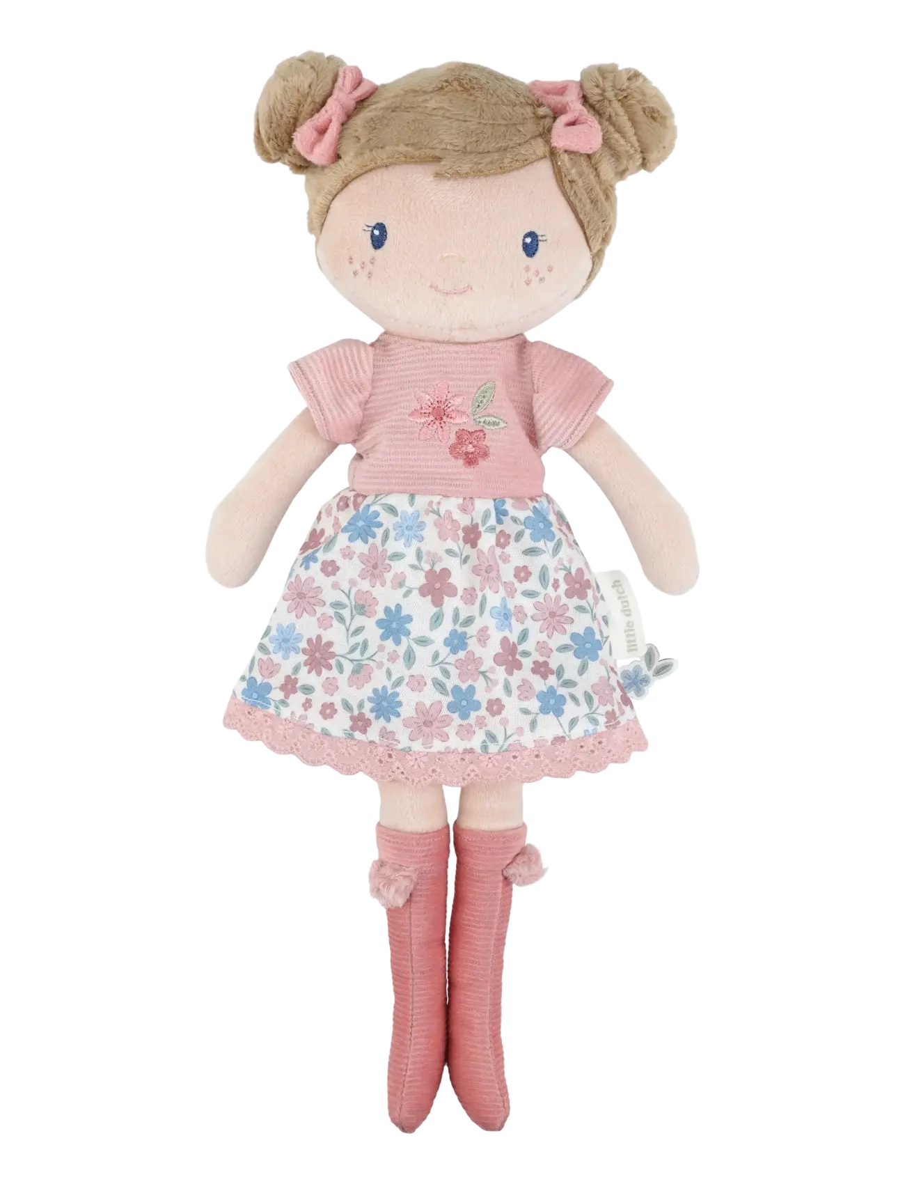 Little Dutch Cuddle doll Rosa 35cm - Legetøj - PINK / pink/rose
