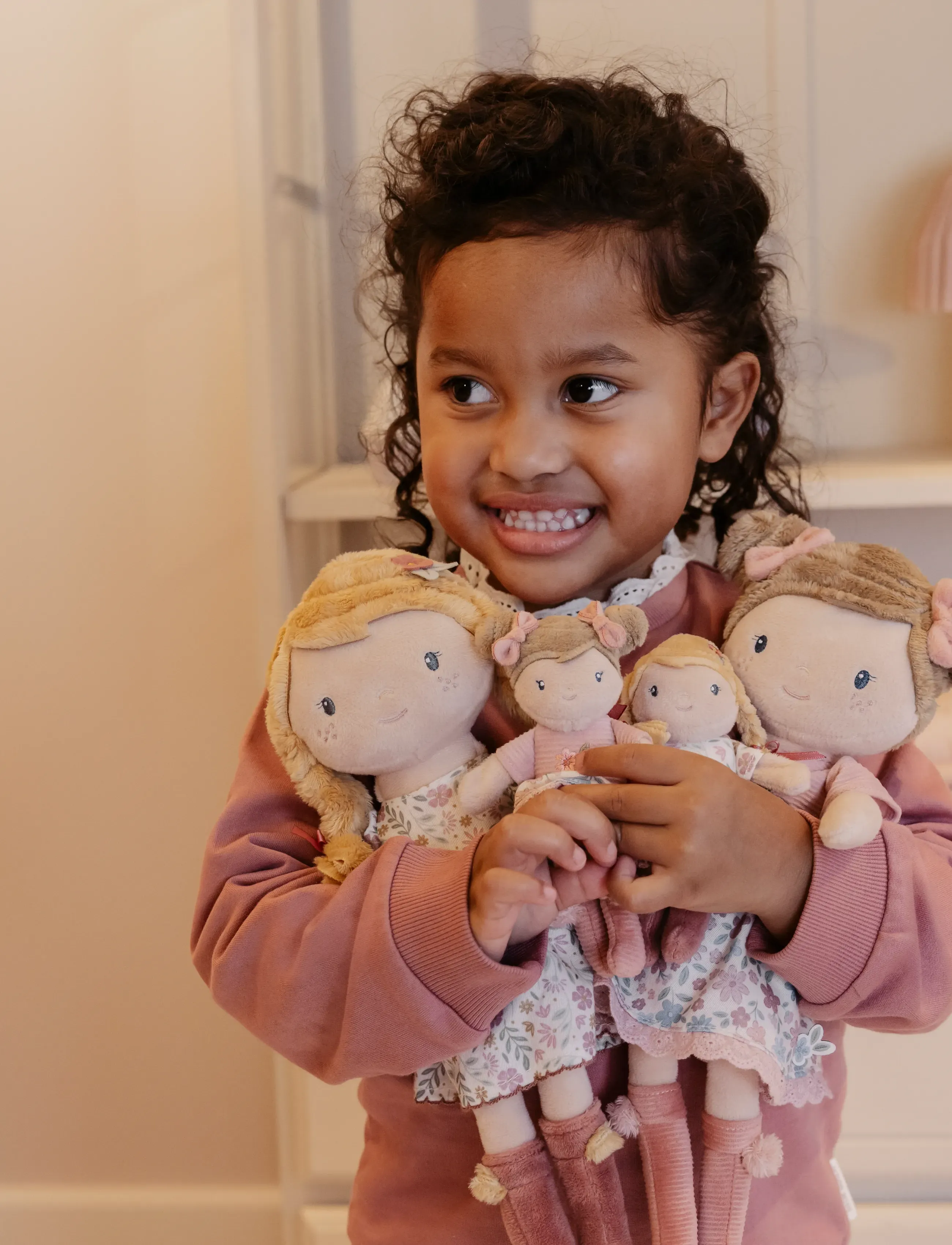 Little Dutch Cuddle Doll Rosa 35cm, One Size, Pink, Dukker Og Tilbehør > Dukker, Børn