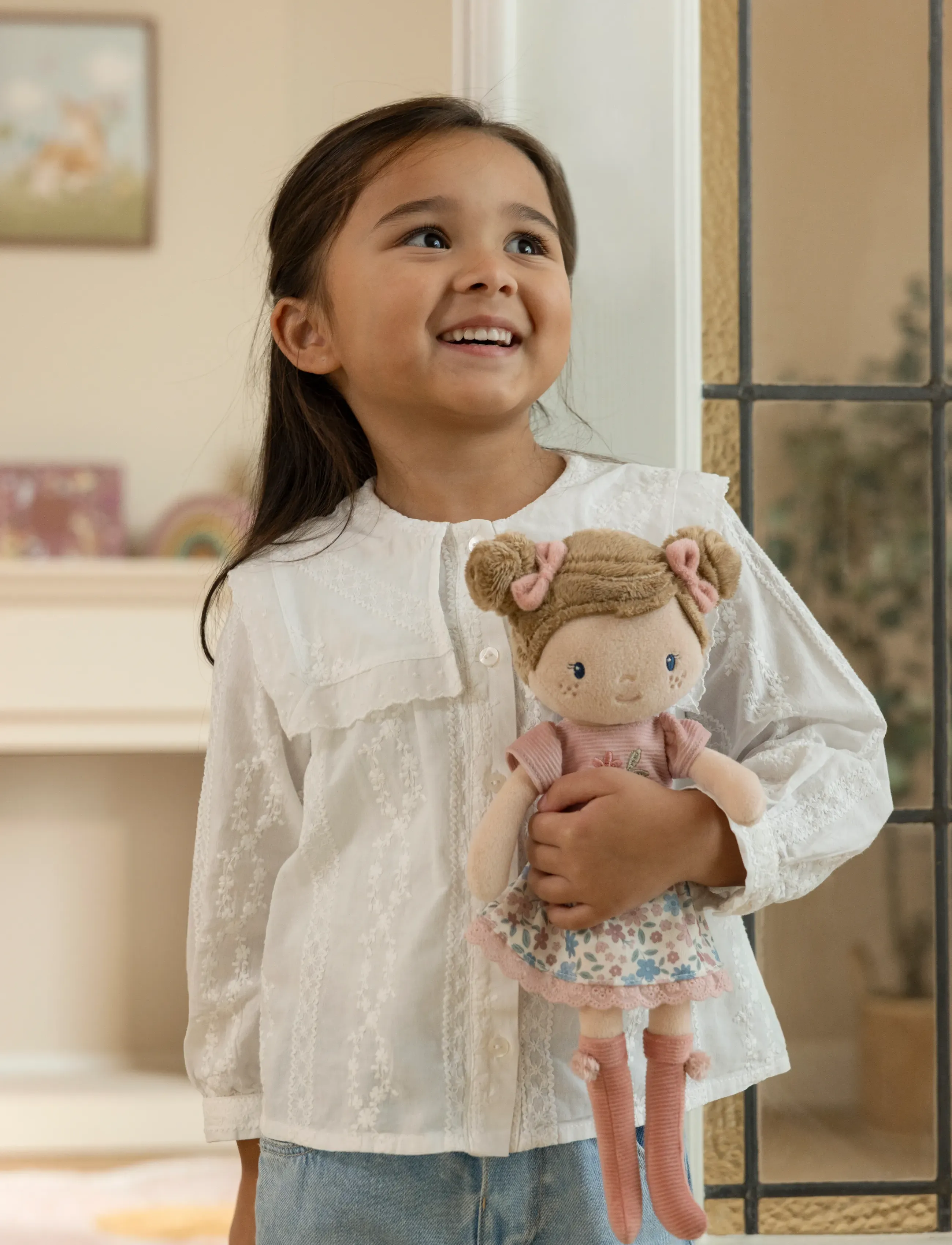 Little Dutch - Cuddle doll Rosa 35cm - dukker - pink - 3